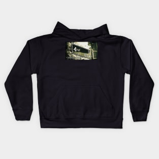 4th Street, Los Angeles, California by Mistah Wilson Kids Hoodie